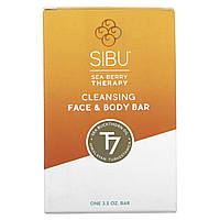 Мыло для лица Sibu Beauty, Sea Berry Therapy, Cleansing Face & Body Bar Soap, Mild Citrus, 3.5 oz Доставка від