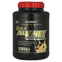 Сывороточный белок ALLMAX, AllWhey Gold, 100% Premium Whey Protein, Chocolate Peanut Butter, 5 lbs. (2.27 kg)