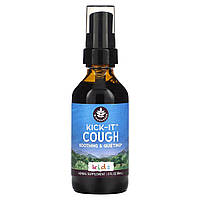 WishGarden Herbs, Kids, Kick-It Cough Soothing & Quieting, 2 fl oz (59 ml) Доставка від 14 днів - Оригинал