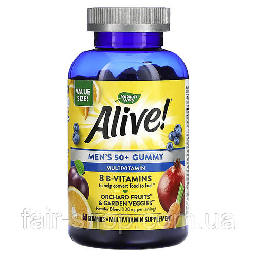Мужские мультивитамины Nature's Way, Alive! Мультивитамины для мужчин ...