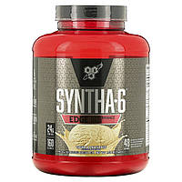 Сывороточный белок BSN, Syntha-6 Edge, Protein Powder Mix, Vanilla Milkshake, 4,01 фунта (1,82 кг) Доставка