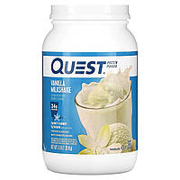 Сывороточный белок Quest Nutrition, протеиновый порошок, ванильный молочный коктейль, 1,36 кг (3 фунта)