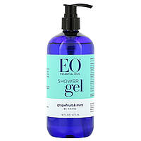 Гель для душа EO Products, Shower Gel, Grapefruit & Mint, 16 fl oz (473 ml) Доставка від 14 днів - Оригинал