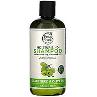 Шампунь для волос Petal Fresh, Moisturizing Shampoo, Grape Seed & Olive Oil, 16 fl oz (475 ml) Доставка від 14