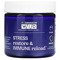 Комплекс витаминов группы B Swanson WIO, Stress Restore & Immune Reload, 30 Day Supply Доставка від 14 днів -