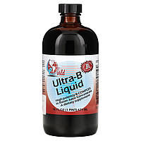 Комплекс вітамінів групи B World Organic, Ultra-B Liquid, 16 fl oz (474 ml), оригінал. Доставка від 14 днів