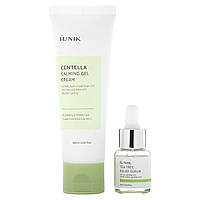 Корейское увлажняющее средство iUNIK, Centella Edition Skin Care Set, Cream & Mini Serum, 2 Piece Set Доставка