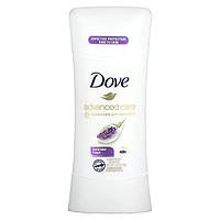 Дезодорант Dove, Advanced Care, Antiperspirant Deodorant, Lavender Fresh, 2.6 oz (74 g) Доставка від 14 днів -
