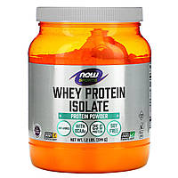 Изолят сывороточного протеина NOW Foods, Sports, изолят сывороточного протеина, с нейтральным вкусом, 544 г