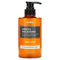 Гель для душа Kundal, Honey & Macadamia, Body Wash, Blackberry Bay, 16.9 fl oz (500 ml) Доставка від 14 днів -