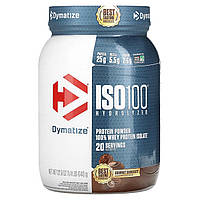 Изолят сывороточного протеина Dymatize, ISO100 Hydrolyzed, 100% Whey Protein Isolate, Gourmet Chocolate, 1.4