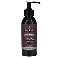 Скраб Sukin, Purely Ageless, Micro Exfoliating Cleanser, 4.23 fl oz (125 ml) Доставка від 14 днів - Оригинал