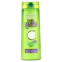 Шампунь для волос Garnier, Curl Nourish, Moisturizing Shampoo, For All Curl Types, 12.5 fl oz (370 ml)