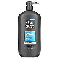 Гель для душа Dove, Men + Care, Body and Face Wash, Clean Comfort , 30 fl oz (887 ml) Доставка від 14 днів -