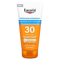 Солнцезащитное средство для тела Eucerin, Advanced Hydration, Lightweight Sunscreen Lotion, SPF 30, Fragrance