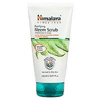 Скраб Himalaya, Purifying Neem Scrub, Normal to Oily Skin, 5.07 fl oz (150 ml) Доставка від 14 днів - Оригинал