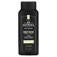 Гель для душа J R Watkins, Men's Body Wash, Sandalwood Vanilla, 18 fl oz (532 ml) Доставка від 14 днів -