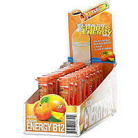 Вітамін B12 Zipfizz, Healthy Sports Energy Mix with Vitamin B12, Peach Mango, 20 Tubes, 0.39 oz (11 g) Each, оригінал. Доставка