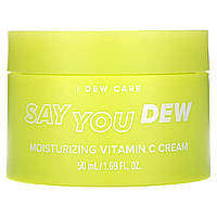 Корейское увлажняющее средство I Dew Care, Say You Dew, Moisturizing Vitamin C Cream, 1.69 fl oz (50 ml)