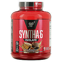 Изолят сывороточного протеина BSN, Syntha-6 Isolate, Protein Powder Drink Mix, Chocolate Peanut Butter, 4,02