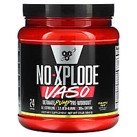 Стимулятор BSN, No-Xplode VASO, Ultimate Pump Pre-Workout, Pineapple Pump, 1,11 фунта (504 г) Доставка від 14