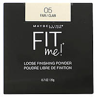 Рассыпчатая пудра Maybelline, Fit Me, рассыпчатая поверхность, 05 Fair, 0,7 унции (20 г) Доставка від 14 днів