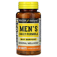 Мужская формула Mason Natural, Ежедневная формула для мужчин, 100 таблеток Доставка від 14 днів - Оригинал
