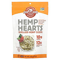 Гортензия Manitoba Harvest, Hemp Hearts, очищенные семена конопли, ореховый вкус, 227 г (8 унций) Доставка від