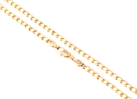 Цепочка Xuping Позолота 18K "Плетение Панцирное" длина 50см х 3.5мм