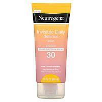 Солнцезащитное средство для лица Neutrogena, Invisible Daily Defense Sunscreen Lotion, SPF 30, 3 fl oz (88 ml)