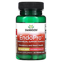 Гортензия Swanson, EndoPro Endothelial Support Formula, 500 мг, 30 вегетарианских капсул Доставка від 14 днів