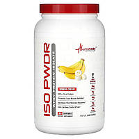 Изолят сывороточного протеина Metabolic Nutrition, ISOpwdr, Whey Protein Isolate, Banana Cream, 1.52 lbs (690