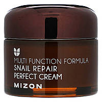 Корейское увлажняющее средство Mizon, Snail Repair Perfect Cream, 1.69 fl oz (50 ml) Доставка від 14 днів -