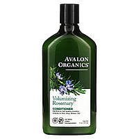 Кондиционер для волос Avalon Organics, кондиционер, для увеличения объема волос, розмари, 312 г (11 унций)