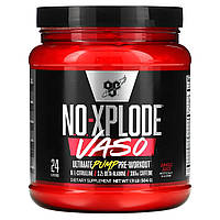 Стимулятор BSN, No-Xplode VASO, Ultimate Pump Pre-Workout, Jungle Juice, 1,11 фунта (504 г) Доставка від 14