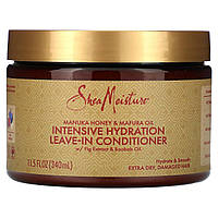 Кондиционер для волос SheaMoisture, Intensive Hydration Leave-In Conditioner, Manuka Honey & Mafura Oil, Extra