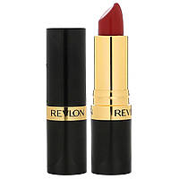 Жидкая губная помада Revlon, Super Lustrous, Lipstick, Creme, 775 Super Red, 0.15 oz (4.2 g) Доставка від 14