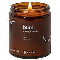 Увлажняющее средство для тела maude burn - jojoba oil massage candle 4 oz / 118 mL Доставка від 14 днів -