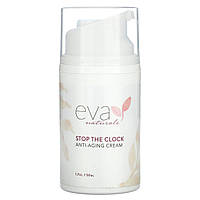 Ночное увлажняющее средство Eva Naturals, Stop The Clock Anti-Aging Cream, 1.7 oz (50 ml) Доставка від 14 днів