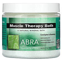 Для минерализации ванны Abracadabra, Abra Therapeutics, Muscle Therapy Bath, Eucalyptus & Rosemary, 17 oz (482