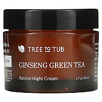 Ночное увлажняющее средство Дерево до ванны, ночные увлажняющие сливки с ретинолом для старения и морщин, крем