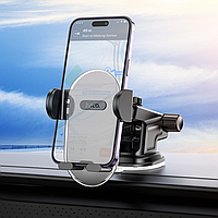 Автомобильный держатель телефона в машину на лобовое стекло и торпеду хороший автодержатель смартфона Hoco