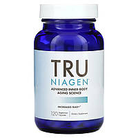 Препарат с витаминами группы В Tru Niagen, Nicotinamide Riboside, 150 mg, 120 Vegetarian Capsules Доставка від