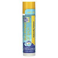 Бальзам для губ Stream2Sea, Sun Protect Lip Balm, SPF 30+, Naturally Naked, 0.15 oz (4 g) Доставка від 14 днів