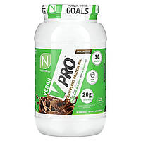 Растительный протеин Nutrakey, V Pro, Raw Plant Protein Mix, Mochaccino, 1.85 lb (840 g) Доставка від 14 днів