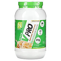 Растительный протеин Nutrakey, V Pro, Raw Plant Protein Mix, Vanilla Cookies, 1.78 lb (810 g) Доставка від 14