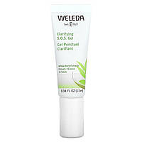 Ночное увлажняющее средство Weleda, Clarifying, S.O.S. Gel, Oily Or Combination Skin, 0.34 fl oz (10 ml)