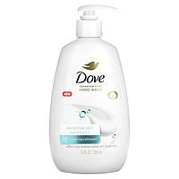 Жидкое мыло для рук Dove, Advanced Care Hand Wash, Sensitive Skin, 12 fl oz (355 ml) Доставка від 14 днів -