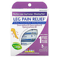 Гомеопатичний препарат Boiron, Leg Pain Relief Kit, 3 Tubes, Approx. 80 Pellets Each, оригінал. Доставка від 14 днів