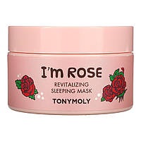 Увлажняющая маска Tony Moly, I'm Rose, Revitalizing Sleeping Beauty Mask, 3.52 oz (100 g) Доставка від 14 днів